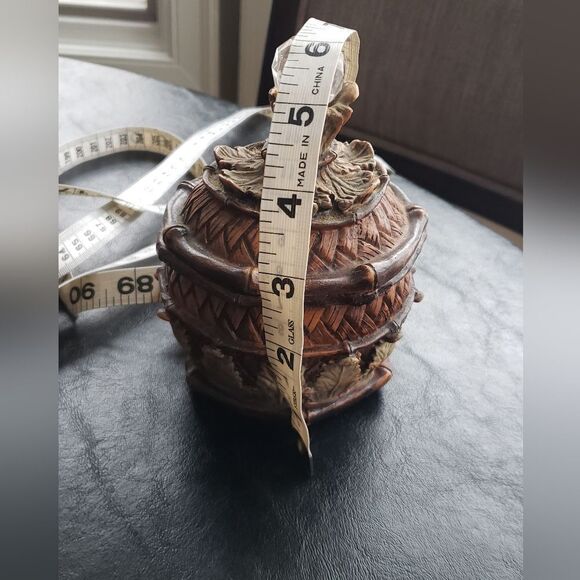 Trinket Box with Crystal Accent - Picture 8 of 9